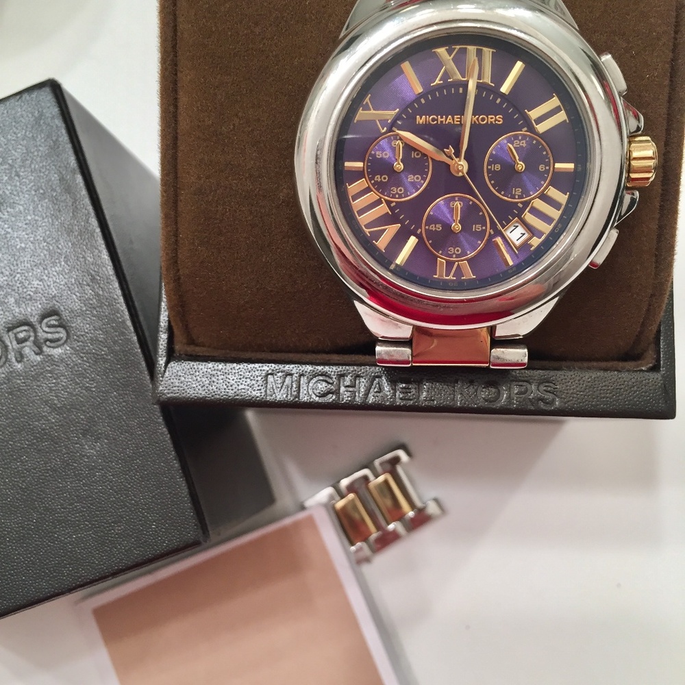 Michael Kors Camille Two-Tone Womens watch